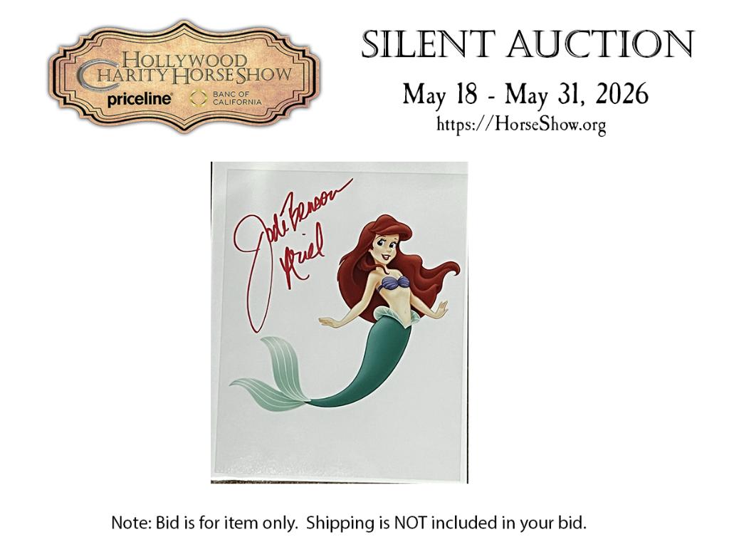 Disney The Little Mermaid Ariel 8 x 10 Photo signed ...