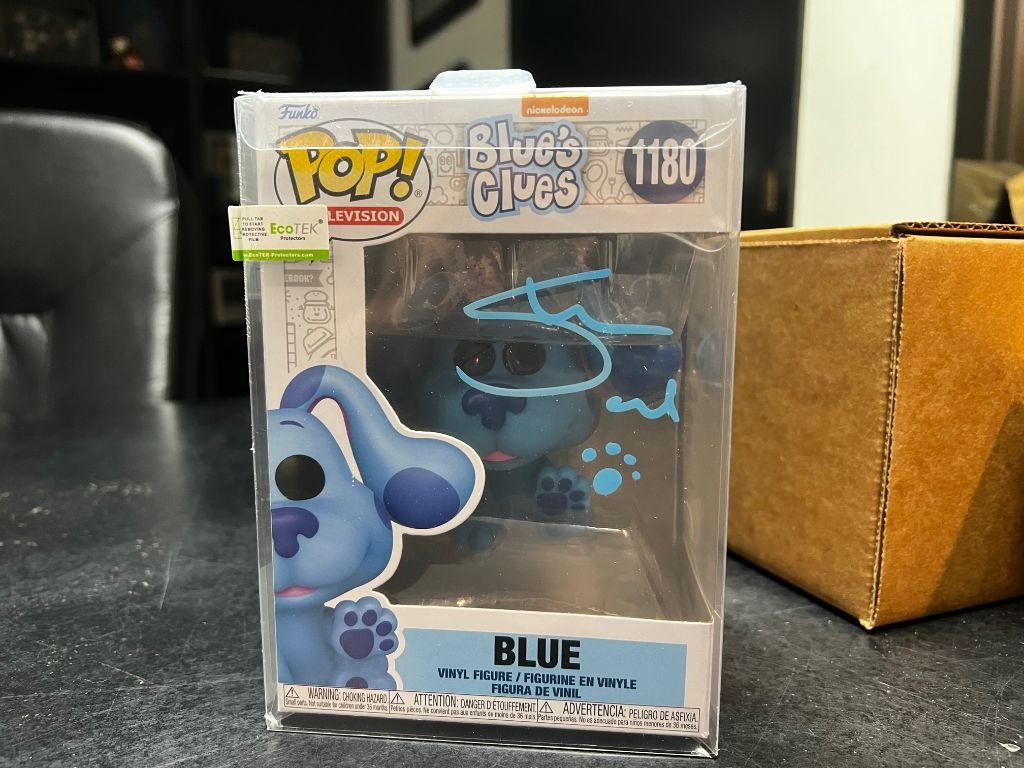 Blues Clues FUNKO POP! #1180 signed by Steve Burns