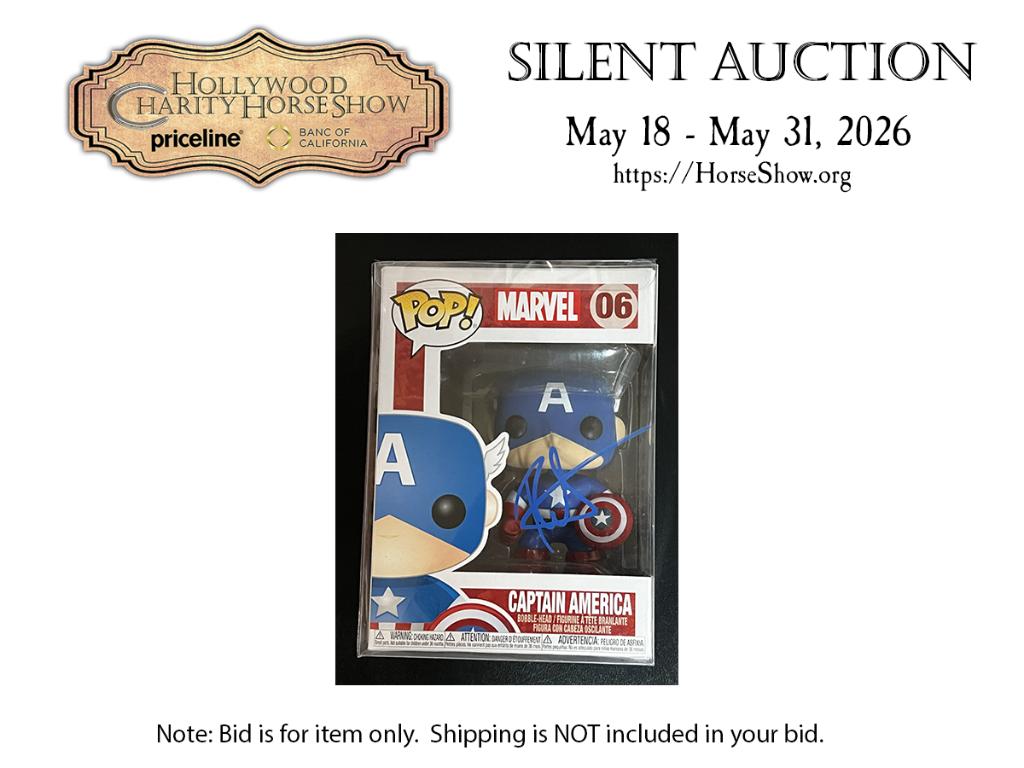 Funko Pop! Marvel Captain America 06 Signed