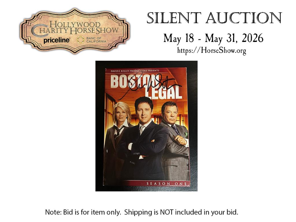 Boston Legal Season One DVD Set (Signed) (opened)