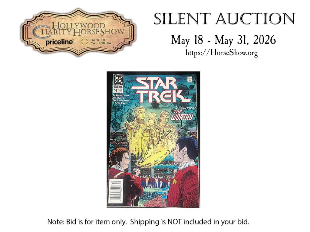 DC Comics Star Trek…In Memory of The Worthy si...