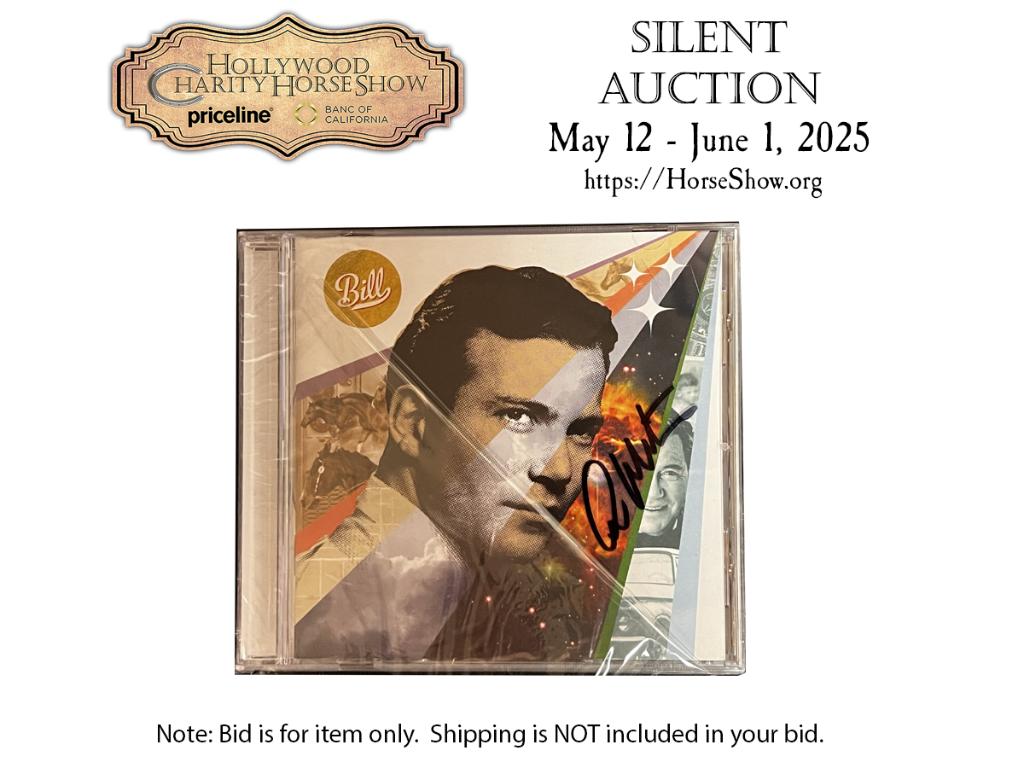 William Shatner's ''Bill'' CD signed by Mr. Shatner