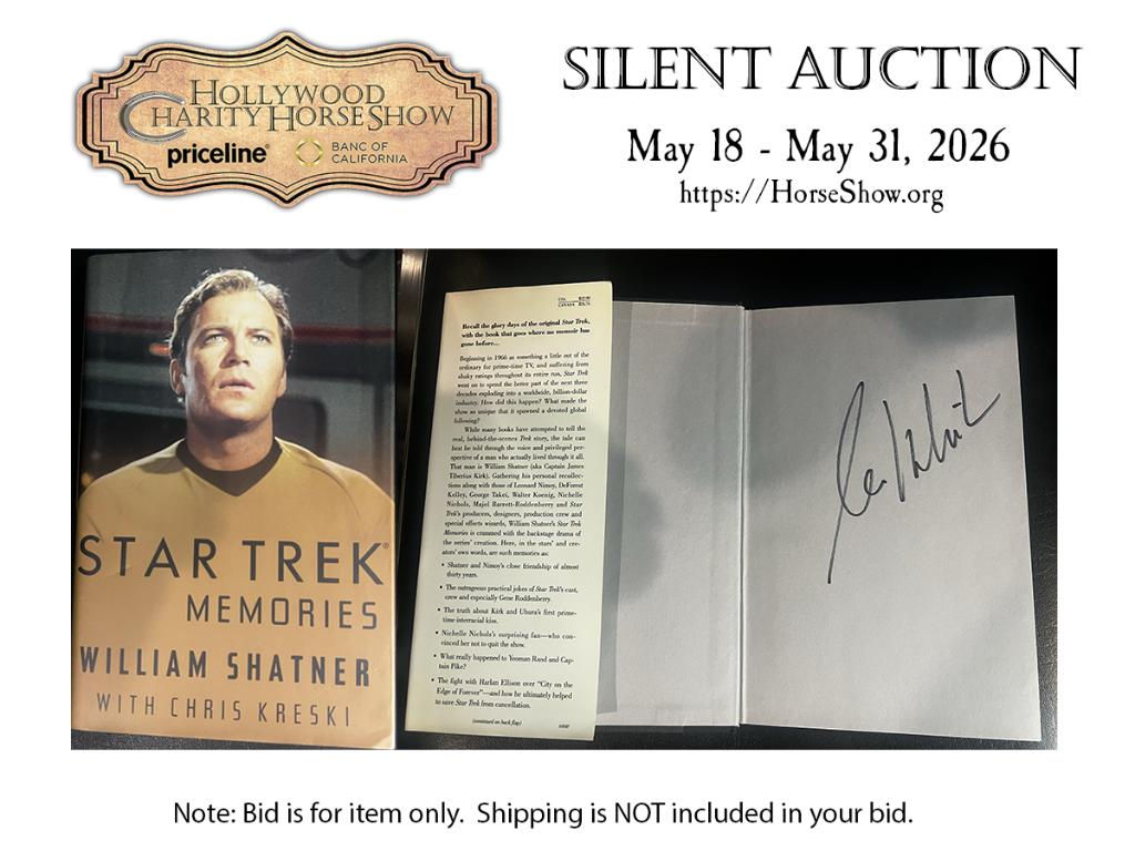 Star Trek Memories book by William Shatner
