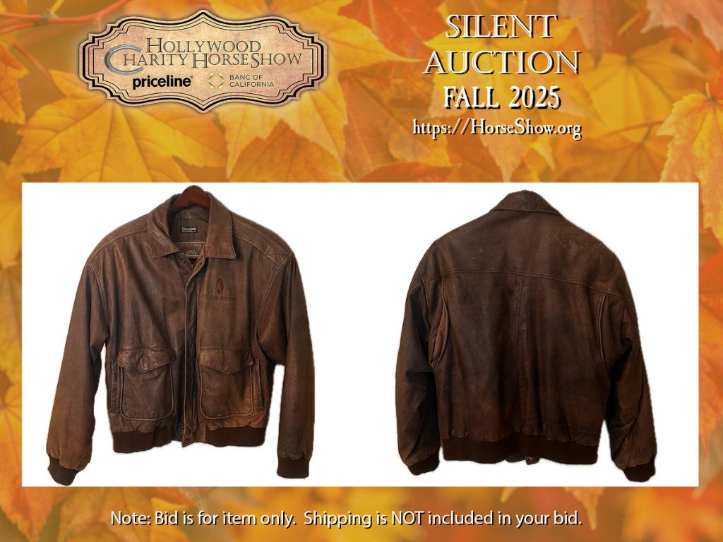 Michael Westmore Collection: Star Trek Generations Movie Cast and Crew Leather Jacket Signed by Mr. Westmore and William Shatner