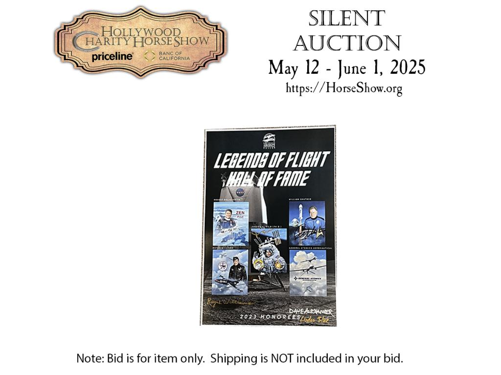 Legends of Flight Hall of Fame Poster featuring 2023...