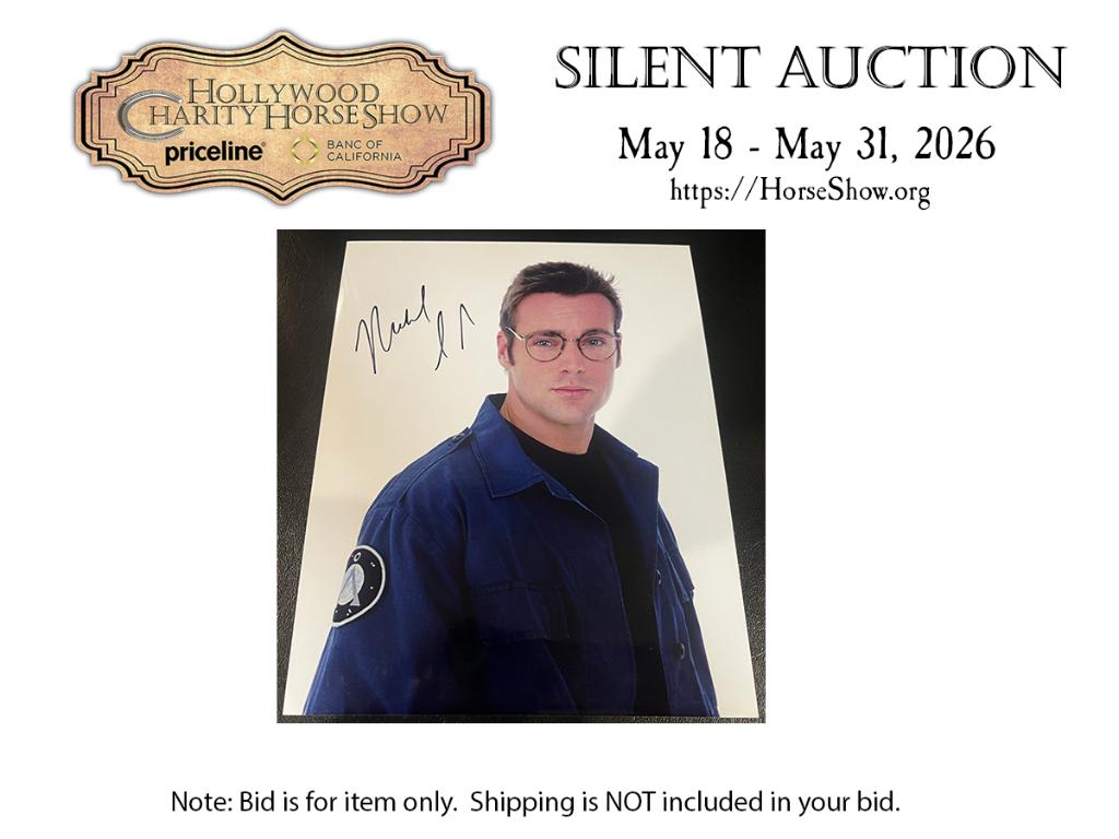 Autographed photo by Michael Shanks as Dr. Daniel Ja...