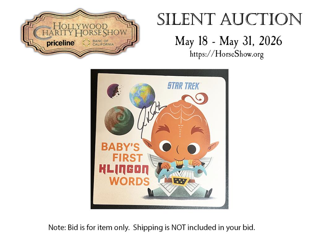 Baby's First Klingon Words Book - Signed