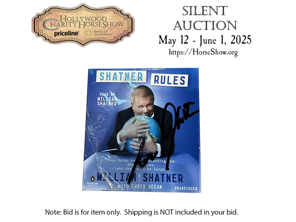 Shatner Rules Read by William Shatner signed by Mr. ...