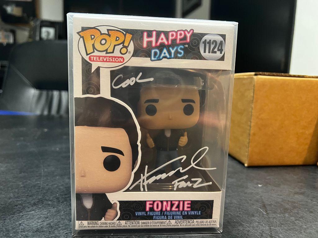 Fonzie FUNKO POP! #1124 signed by Henry Winkler