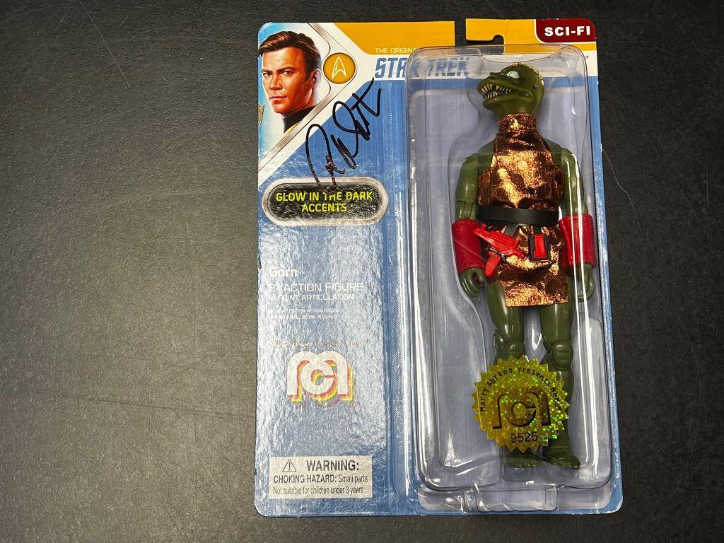 MEGO Gorn 8'' Action Figure #9525 autographed by Wil...