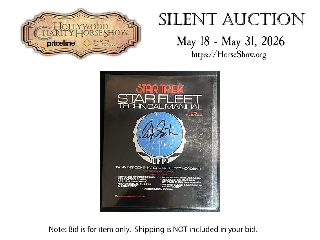Star Trek Starfleet Technical Manual - Signed
