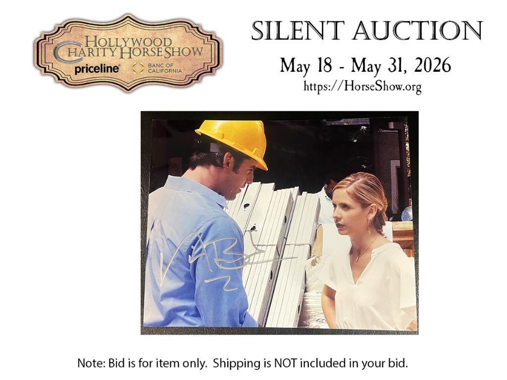 Autographed photo by Nicholas Brendan, Buffy The Vam...