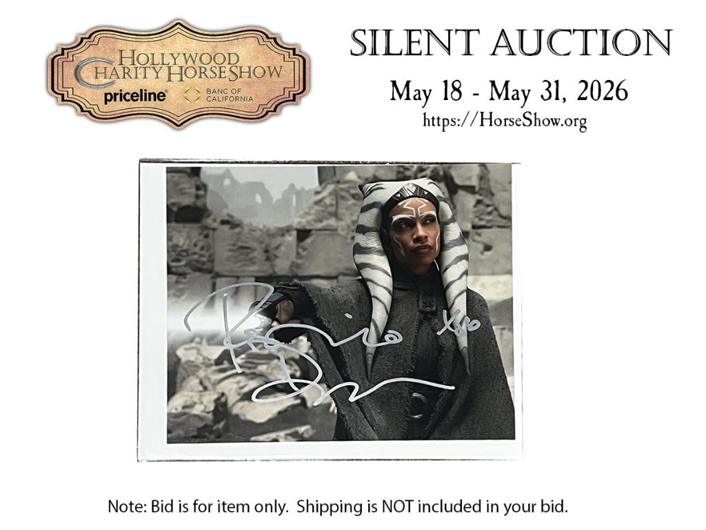 Star Wars Ashoka 8 x 10 Photo signed by Rosario Daws...