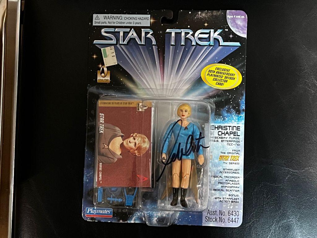 Playmates Star Trek Christine Chapel Figure with Exc...