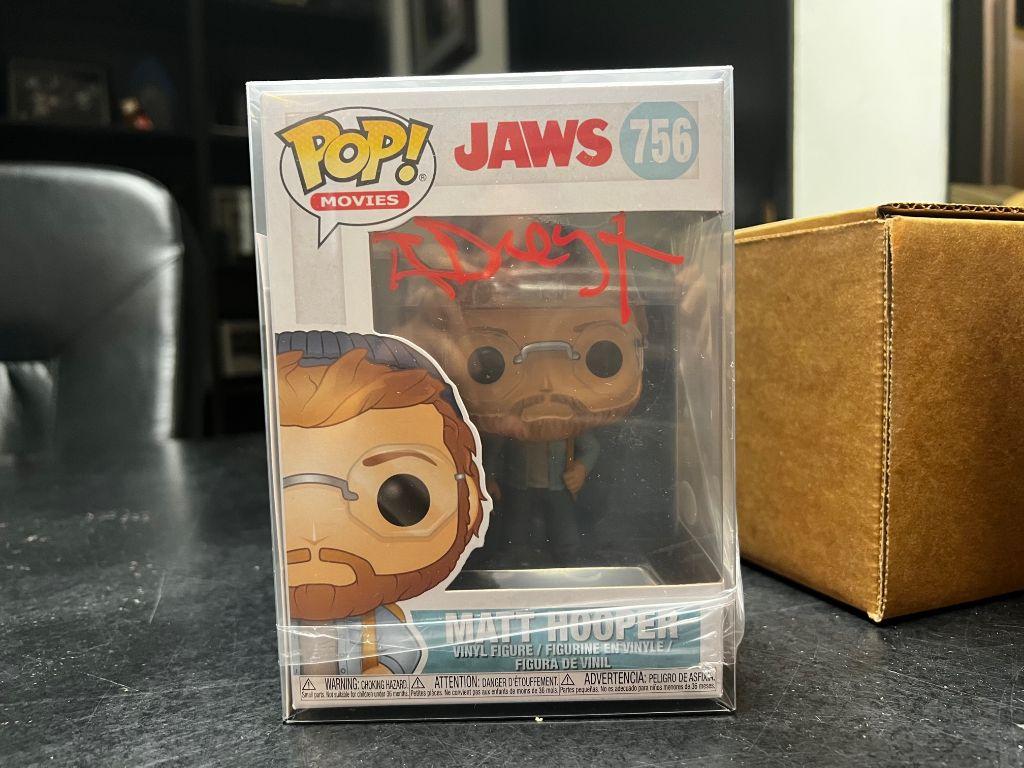 Matt Hooper from Jaws FUNKO POP! #756 signed by Rich...