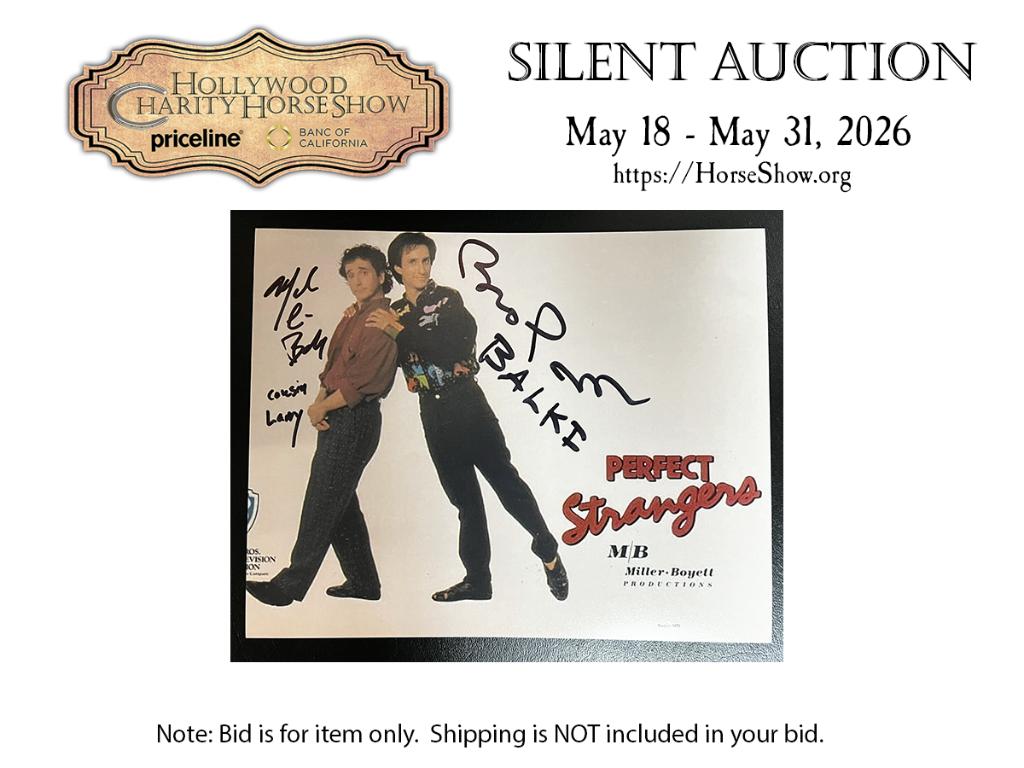 Mark Lynn Baker and Bronson Pinchot signed Perfect S...