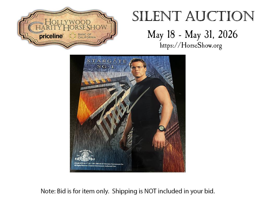 Autographed photo by Michael Shanks as Dr. Daniel Ja...