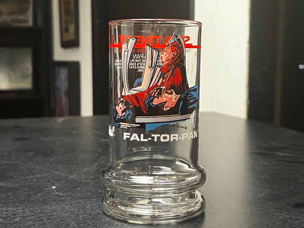1986 Taco Bell Glass featuring Star Trek III: The Se...