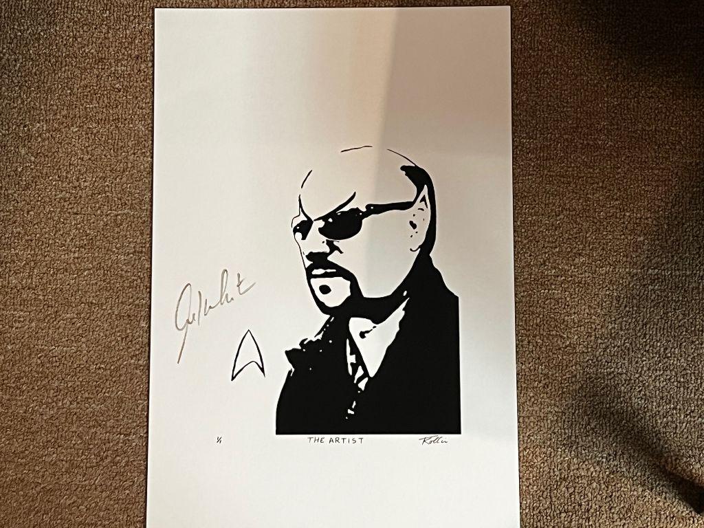 Self Portrait of the Artist - Signed by Mr. Shatner