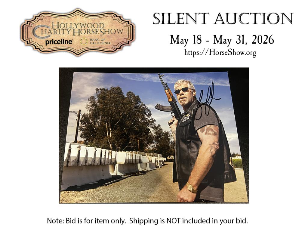 Autographed photo by Ron Perlman as Clarence  Clay  ...