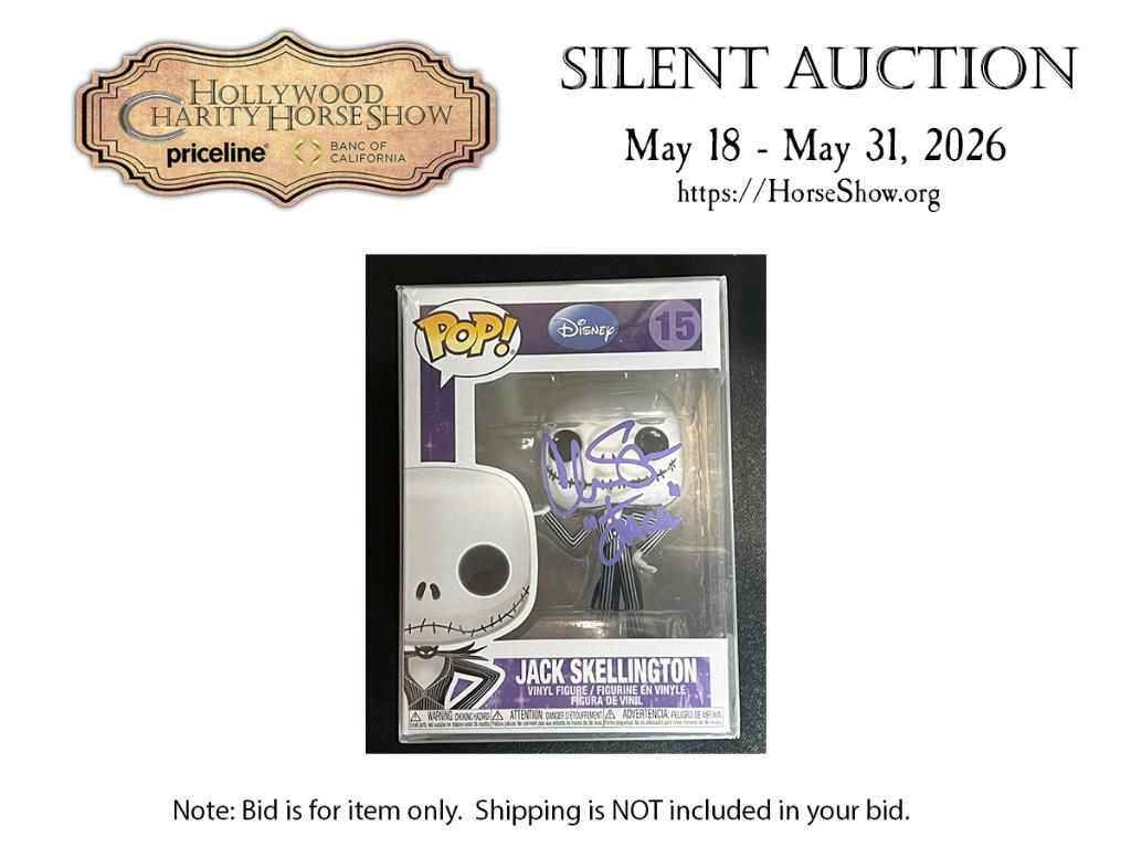 Funko Pop! Disney Jack Skellington 15 Signed