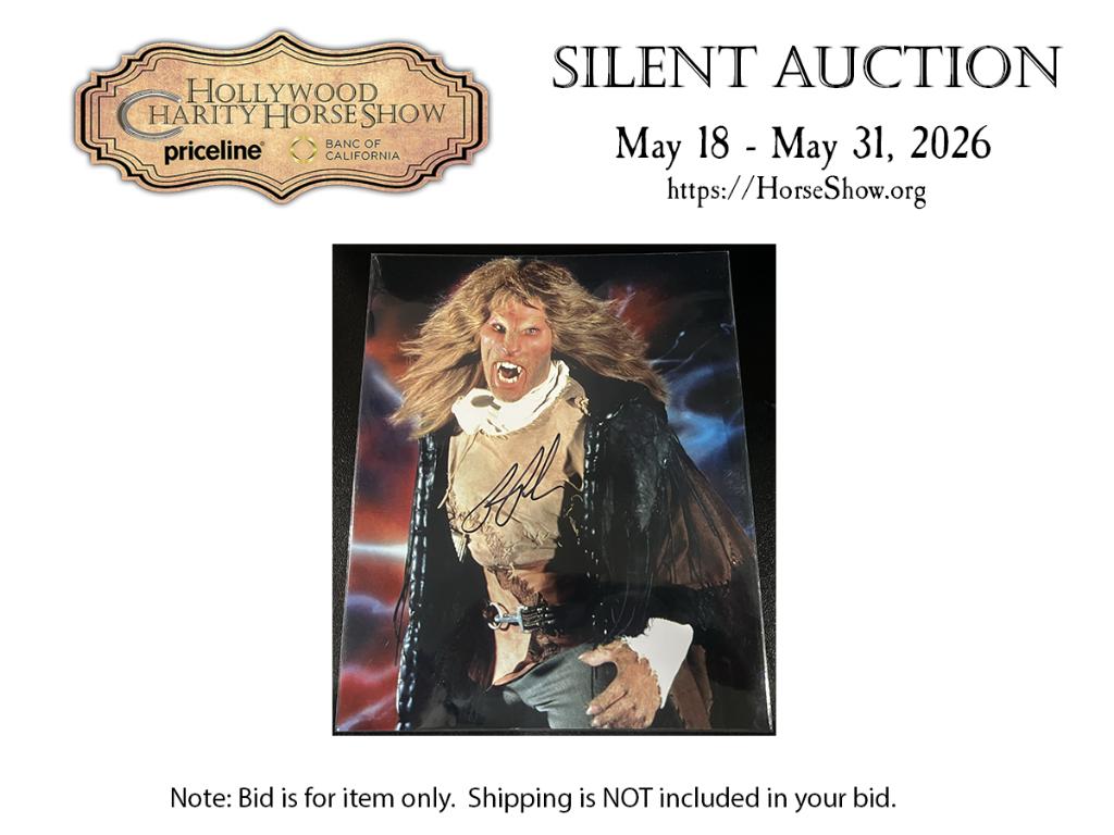 Autographed photo by Ron Perlman as Vincent, Beauty ...
