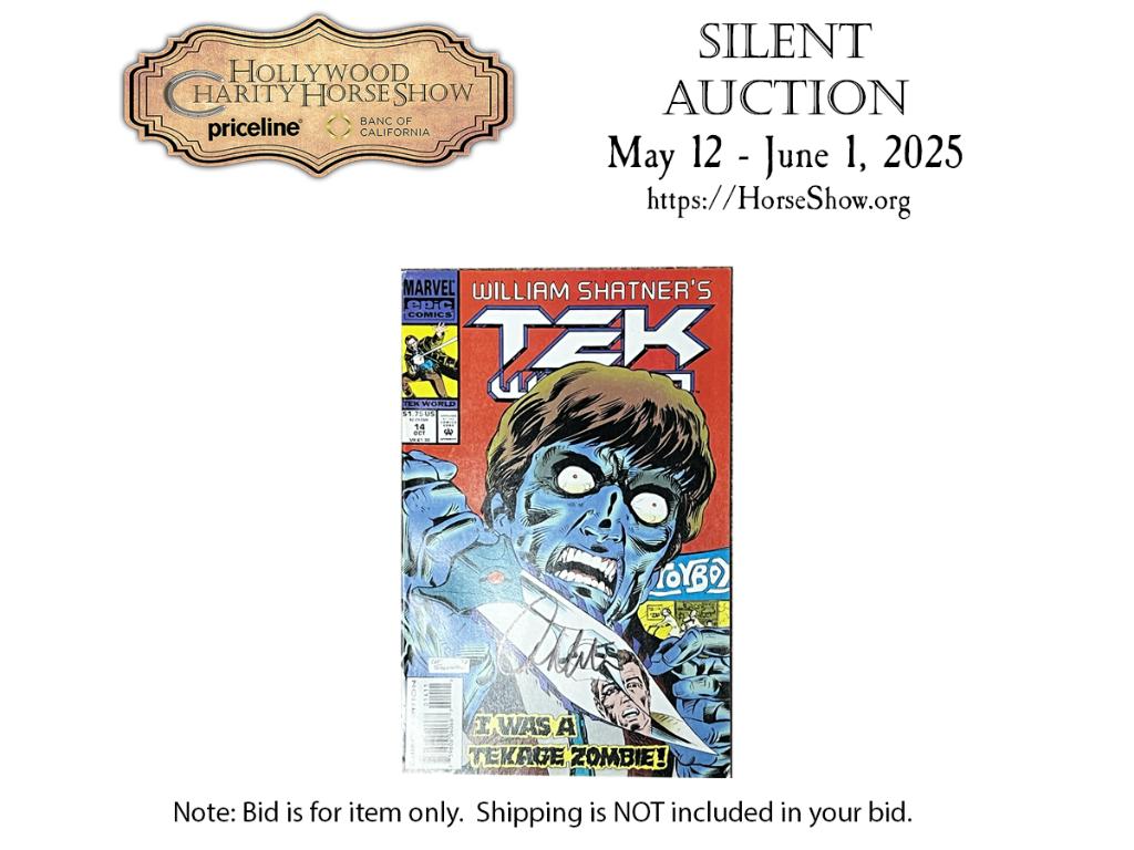 Marvel Comics William Shatner's Tek World ''I Was A ...