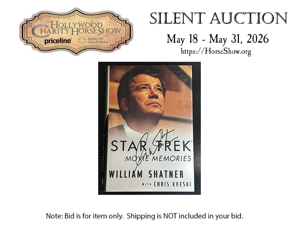 Star Trek Movie Memories Hardbound Book - Signed
