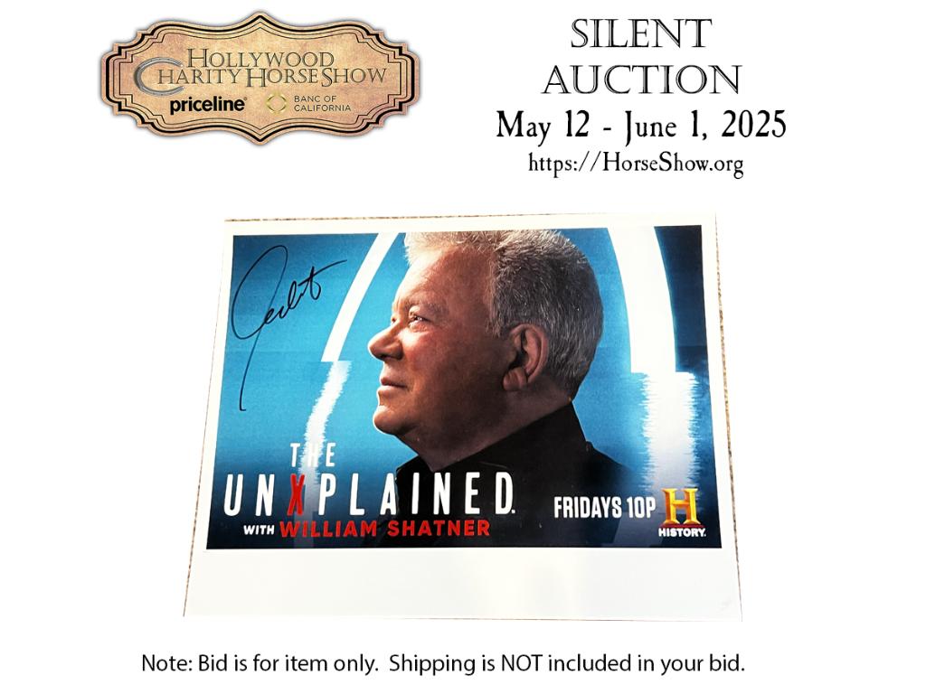 Mini Publicity one sheet for The UnXplained signed b...