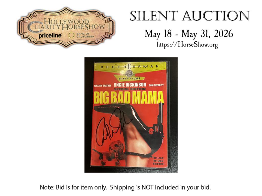 Big Bad Mama Special Edition DVD (Signed) (opened)