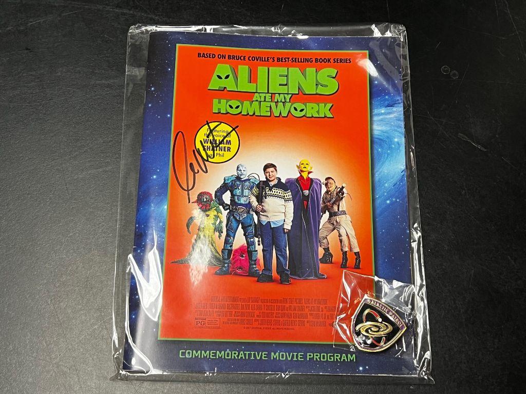 Aliens Ate My Homework Commemorative Movie Program &...