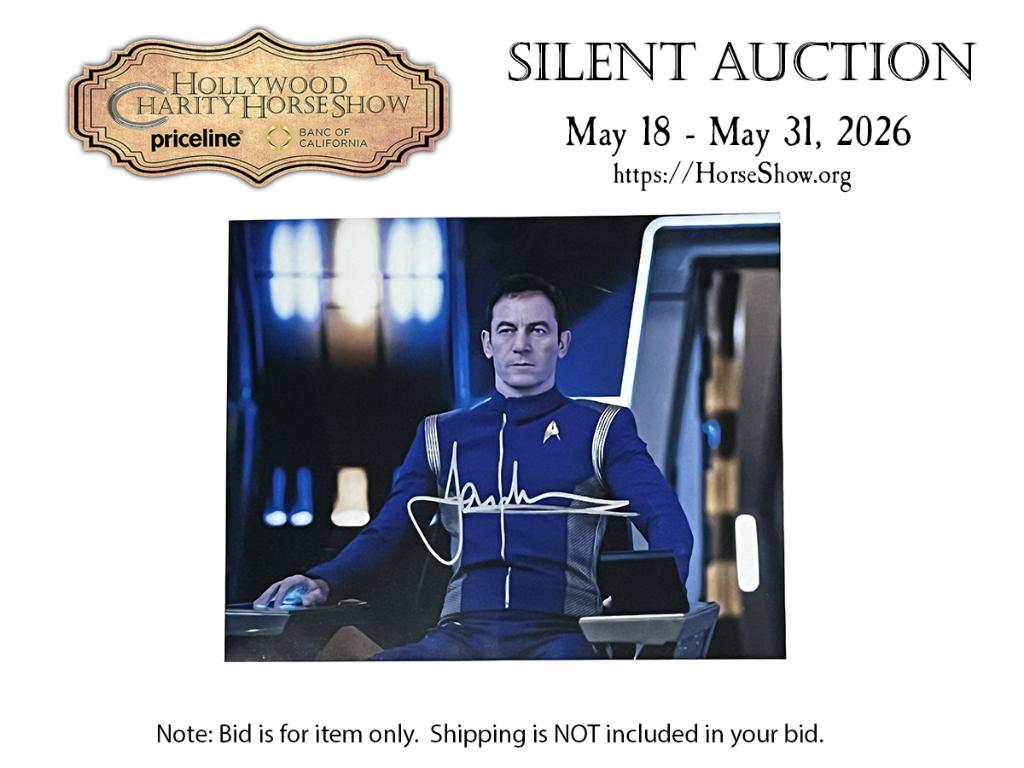 Star Trek Discovery 8 x 10 Photo signed by Jason Isa...