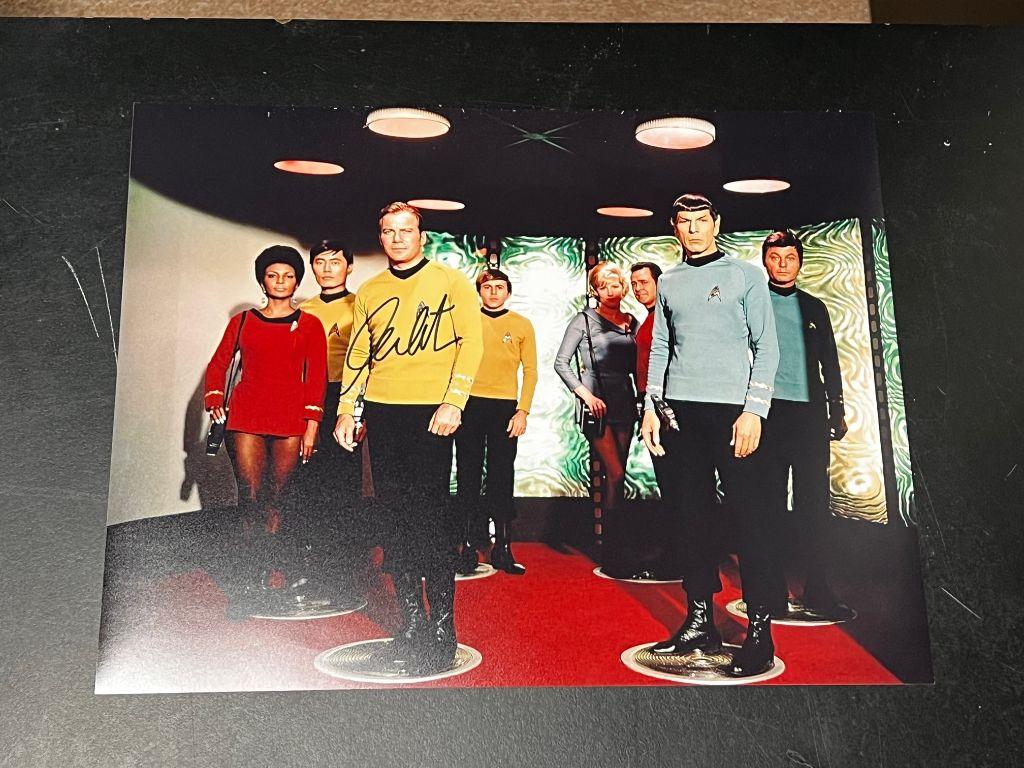 Original Series Enterprise Crew Photo autographed by...