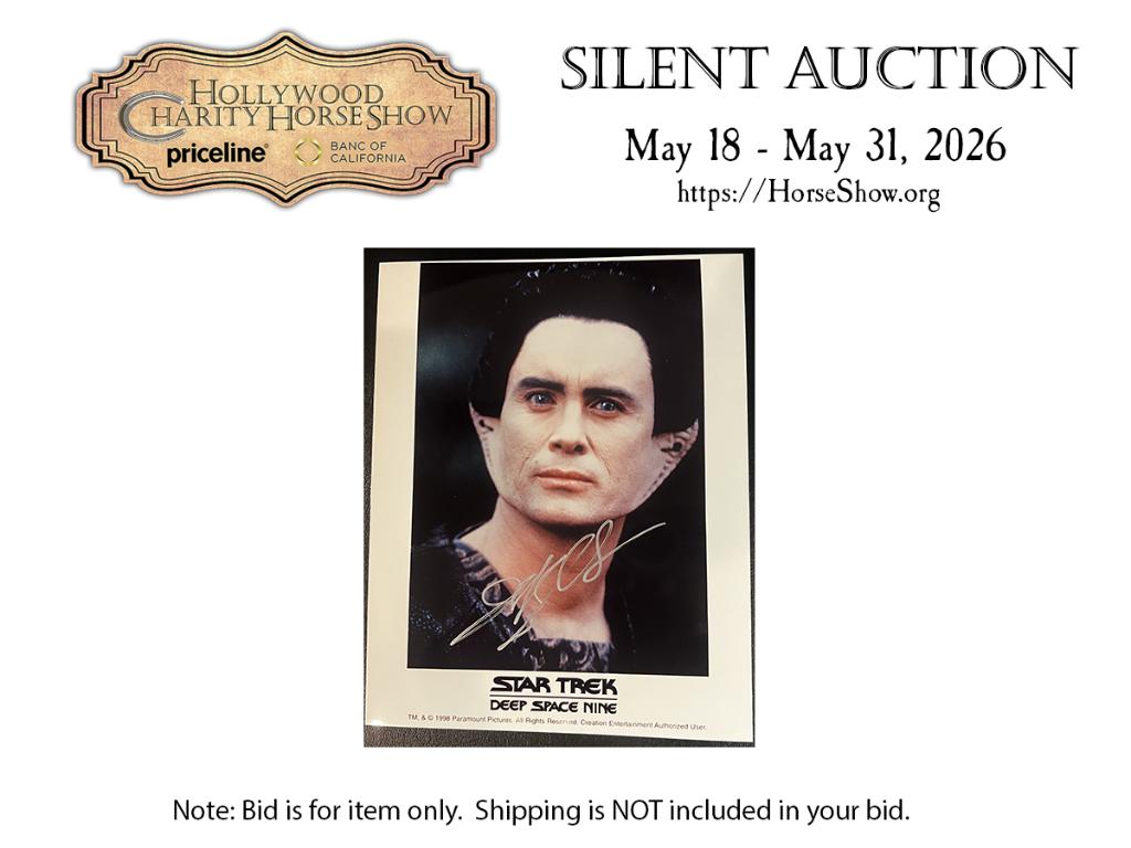 Autographed photo by Jeffrey Combs as Weyoun  Star T...