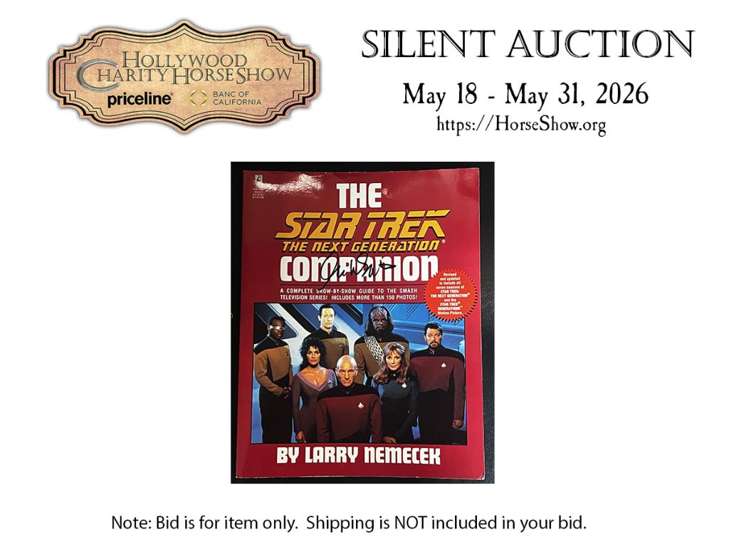 The Star Trek The Next Generation Companion - Signed