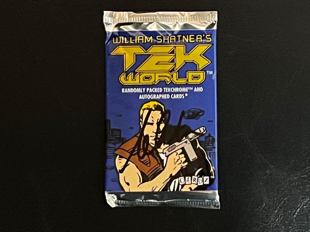 William Shatner's Tek World Pack autographed by Will...