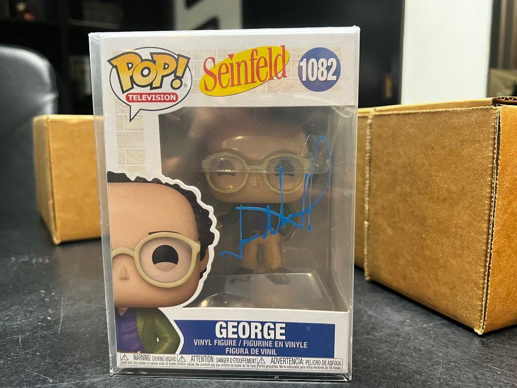 George FUNKO POP! #1082 signed by Jason Alexander