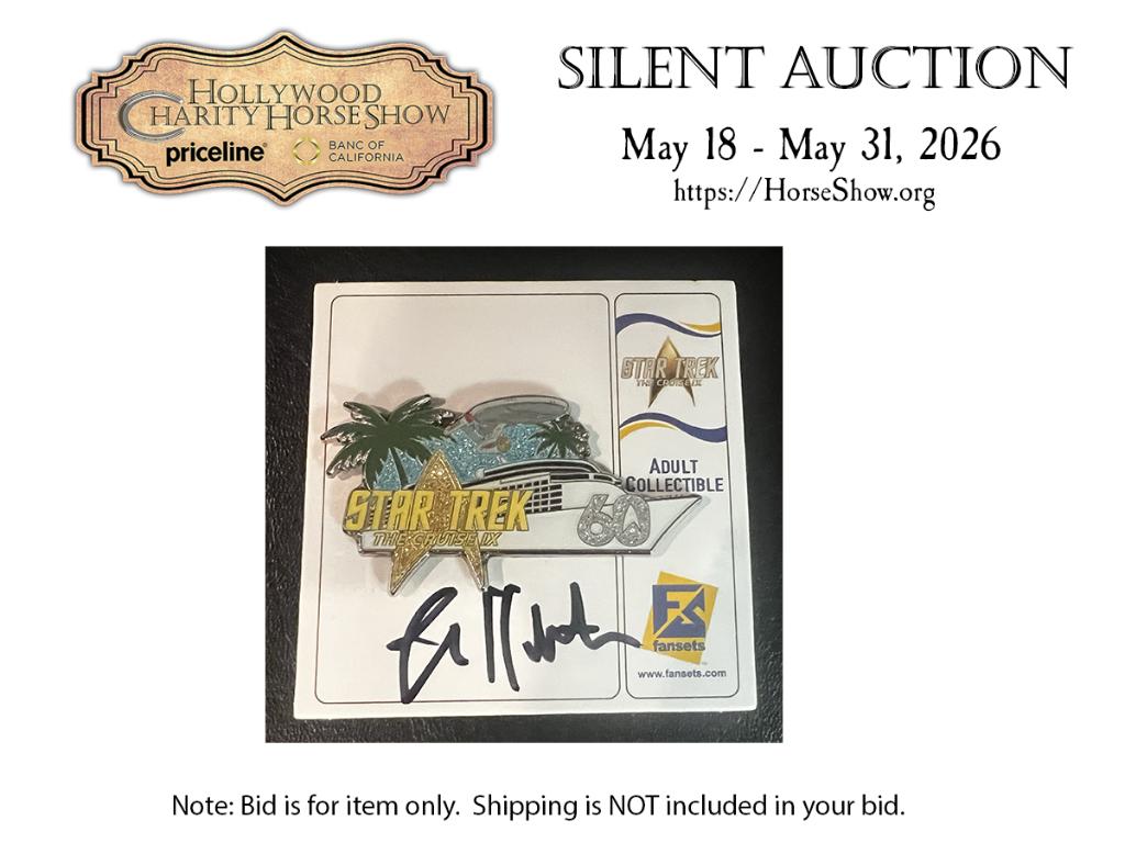 Star Trek The Cruise Exclusive Pin (Signed)