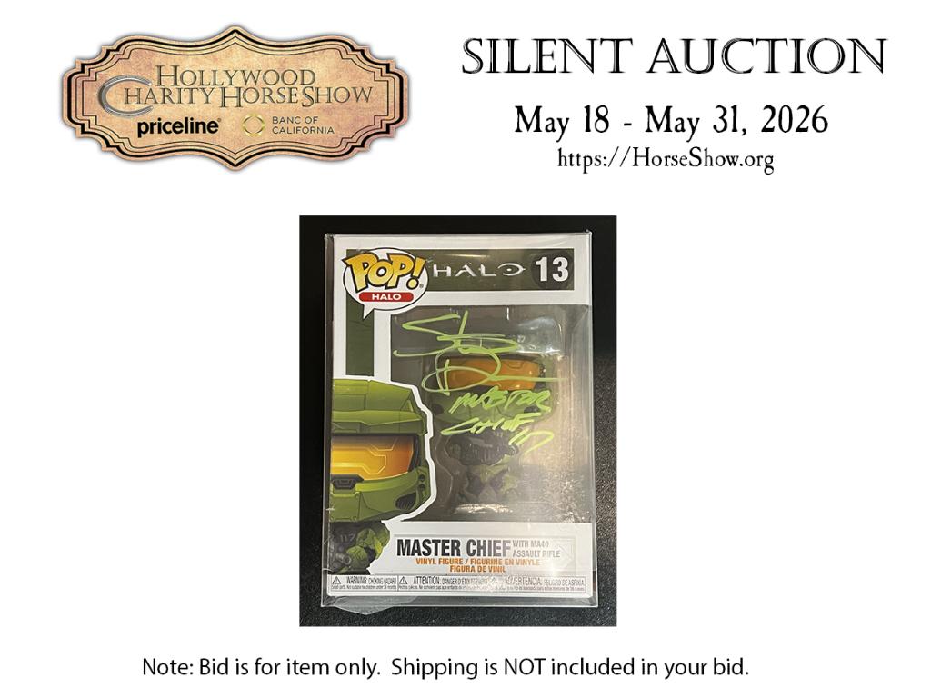 Funko Pop! Halo Master Chief 13 signed