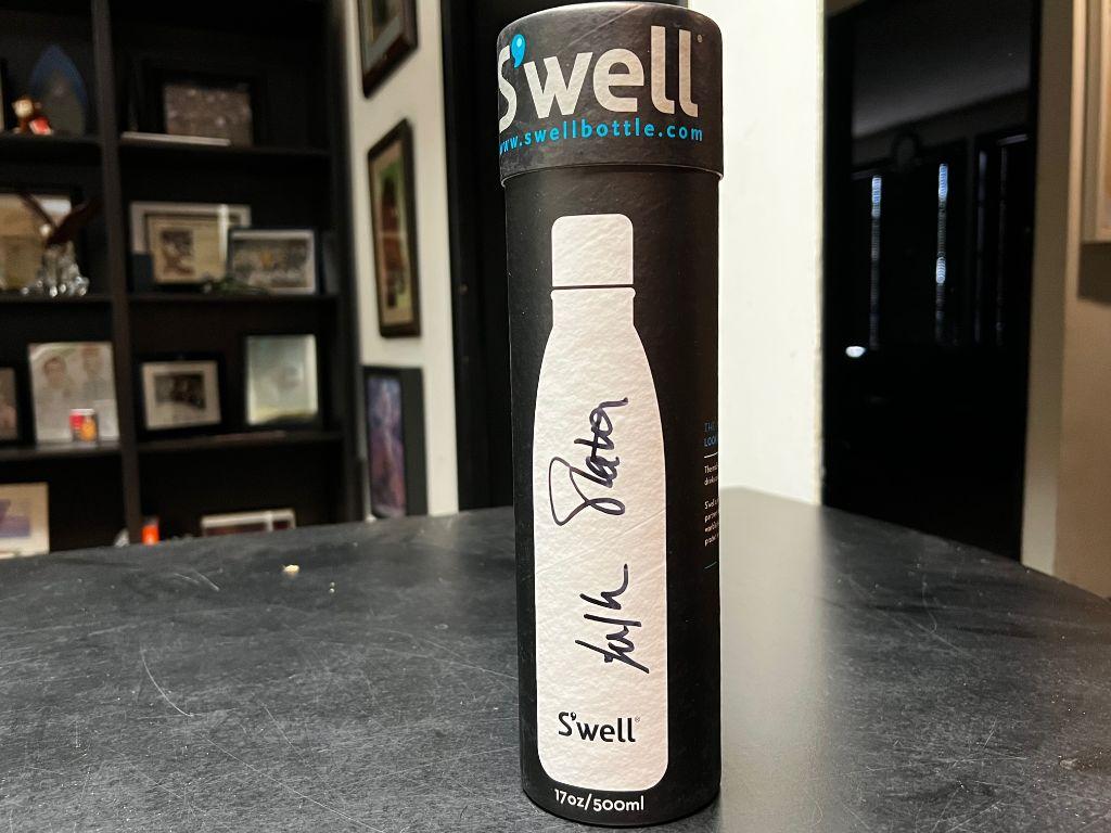 Swell Bottle with packaging autographed by William S...