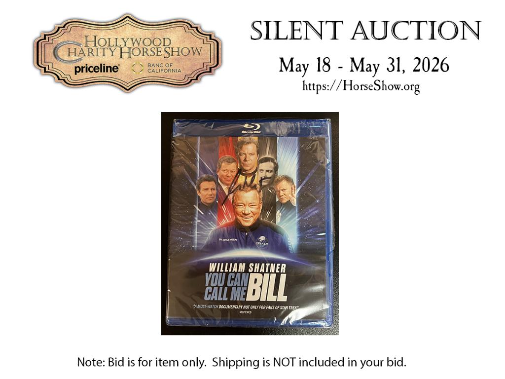 You Can Call Me Bill BluRay (Signed)