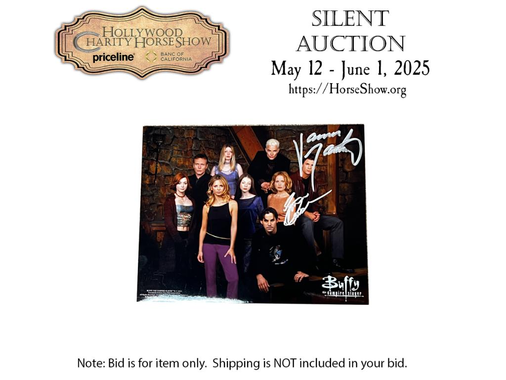 Buffy The Vampire Slayer Cast Photo signed by James ...