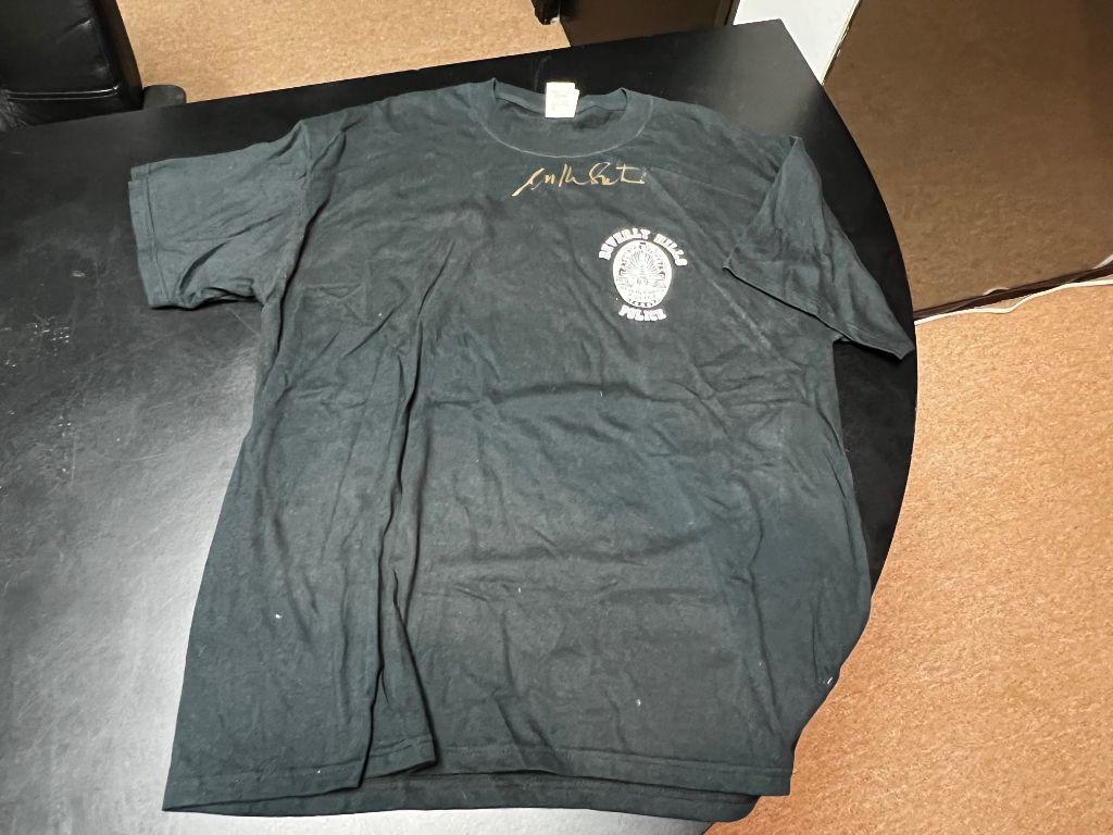 Beverly Hills Police Department T-shirt - Signed by ...