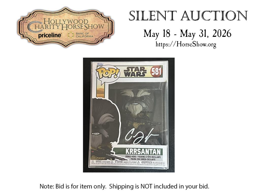 Funko Pop! Star Wars Krrsantan 581 Signed
