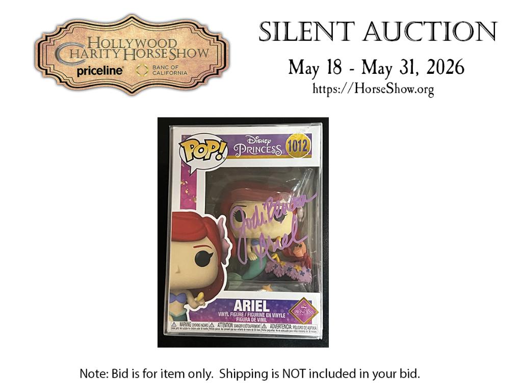 Funko Pop! Disney Princess Ariel 1012 Signed