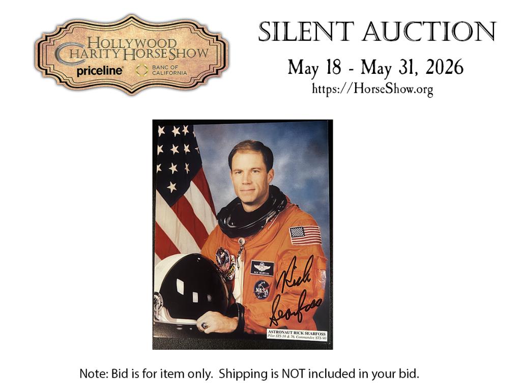 Autographed photo by Astronaut Rick Searfoss, Pilot ...