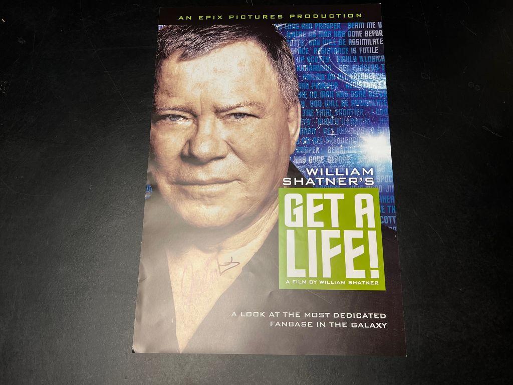 Get A Life One Sheet autographed by William Shatner