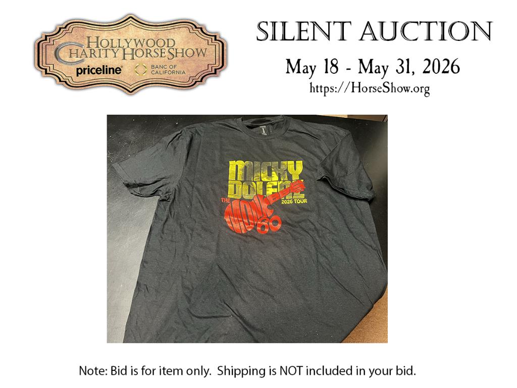 Micky Dolenz Monkees 60th Anniversary Tour Tshirt