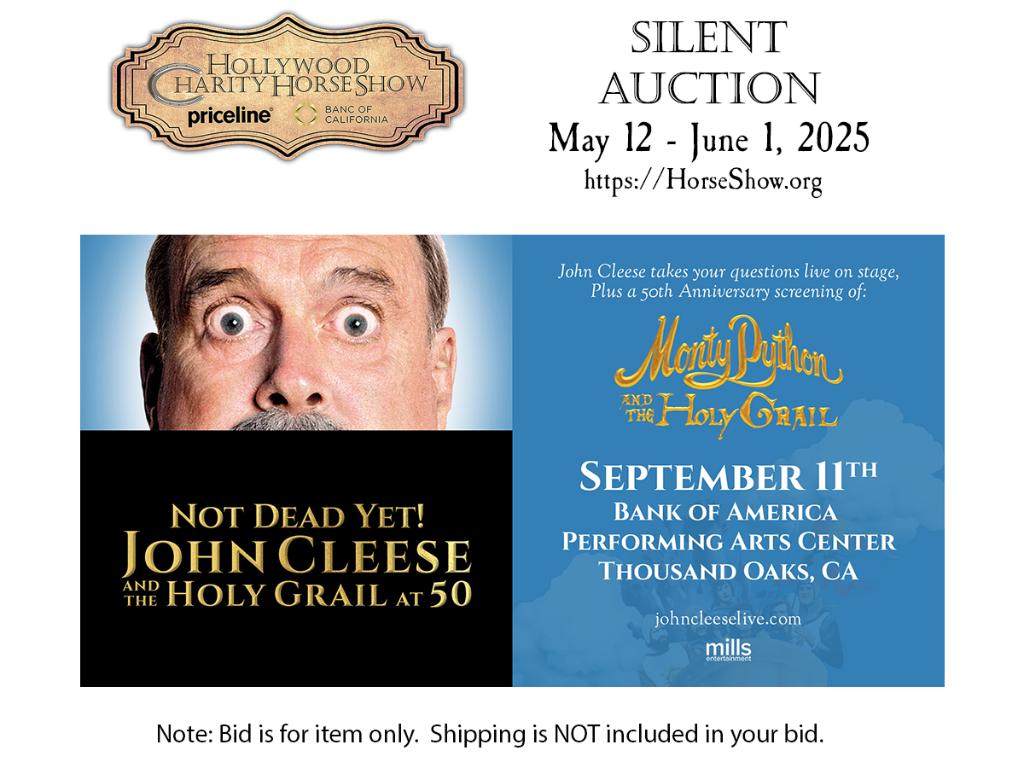 Not Dead Yet! An evening with John Cleese in Los Ang...