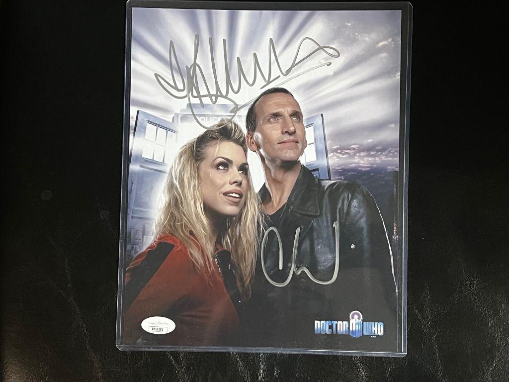 Doctor Who 8 x 10 cast print signed by Billie Piper ...